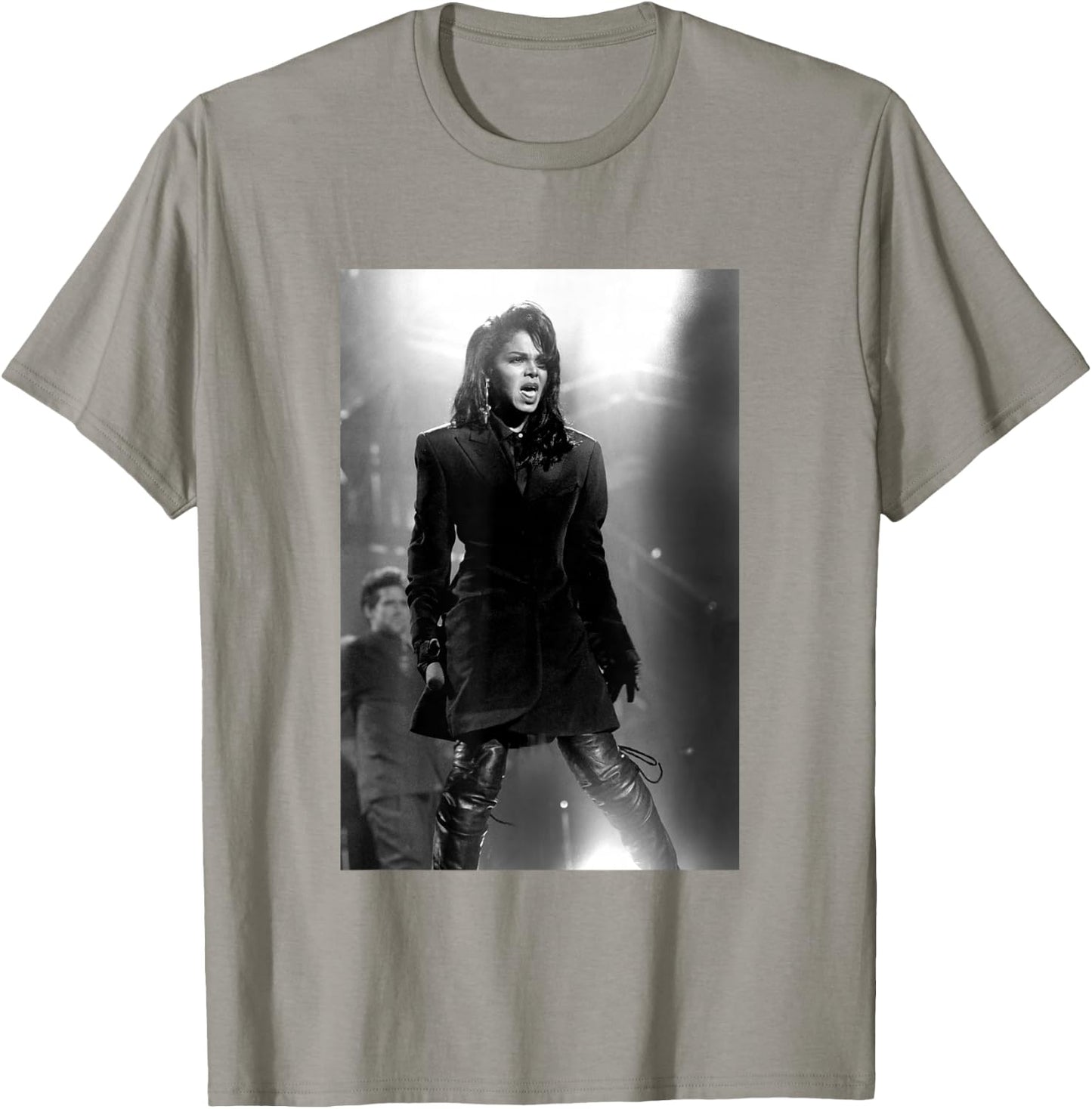 Singer Janet Jackson Live On Tour by Stephen Wright T-Shirt - T-Shirt | Sand