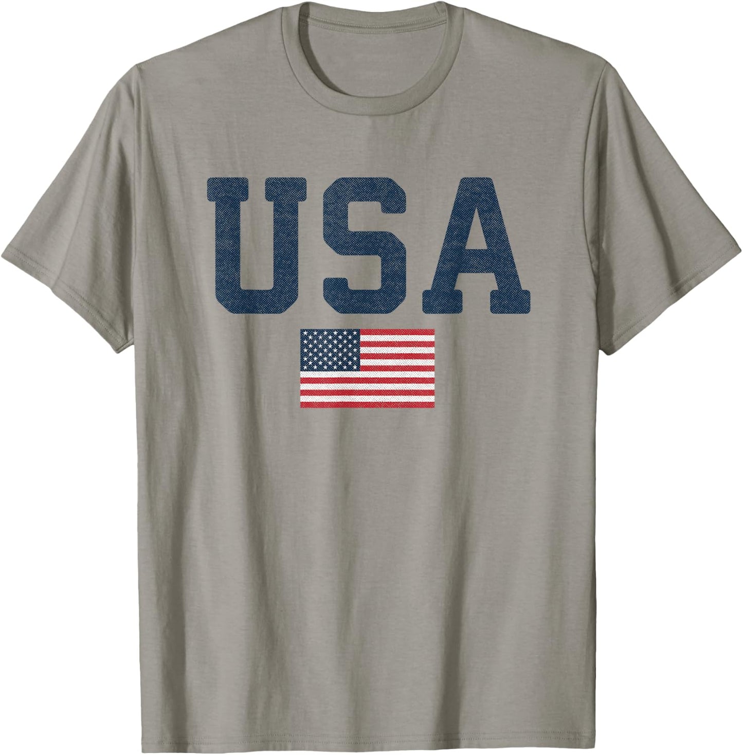 USA Patriotic American Flag 4th Of July Independence Day T-Shirt - T-Shirt | Sand
