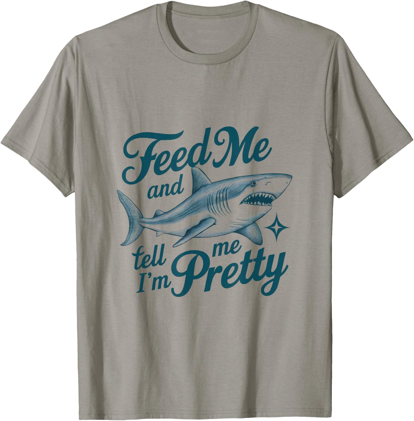 Sarcastic Shark T-Shirt - T-Shirt | Sand