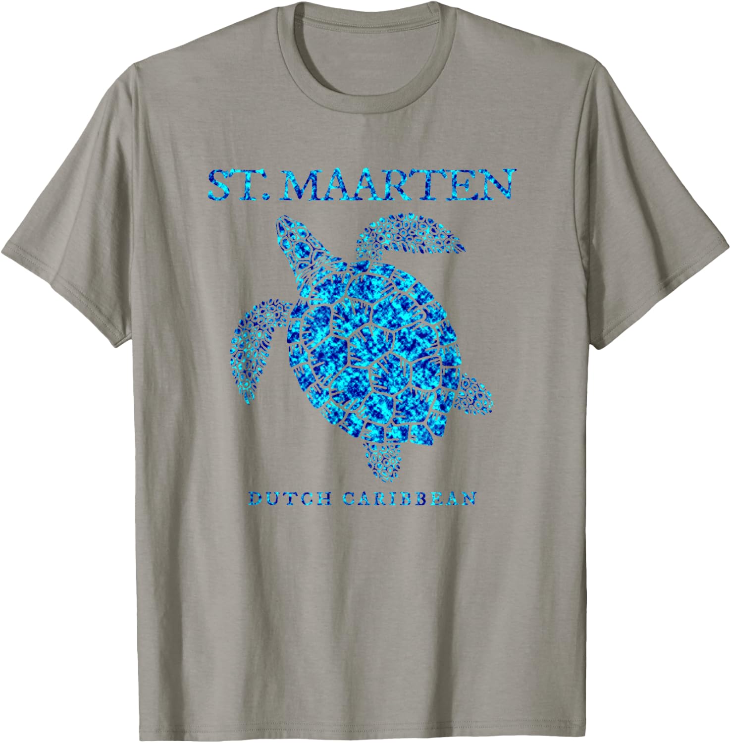 St. Maarten Sea Turtle Boys Girls Vacation Souvenir T-Shirt - T-Shirt | Sand