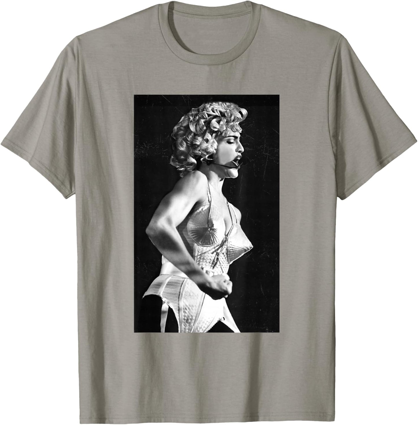Madonna Singing Live Blonde Ambition By Stephen Wright T-Shirt - T-Shirt | Sand