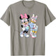 Disney Mickey and Friends Cool Minnie and Daisy Chest Logo T-Shirt - T-Shirt | Sand
