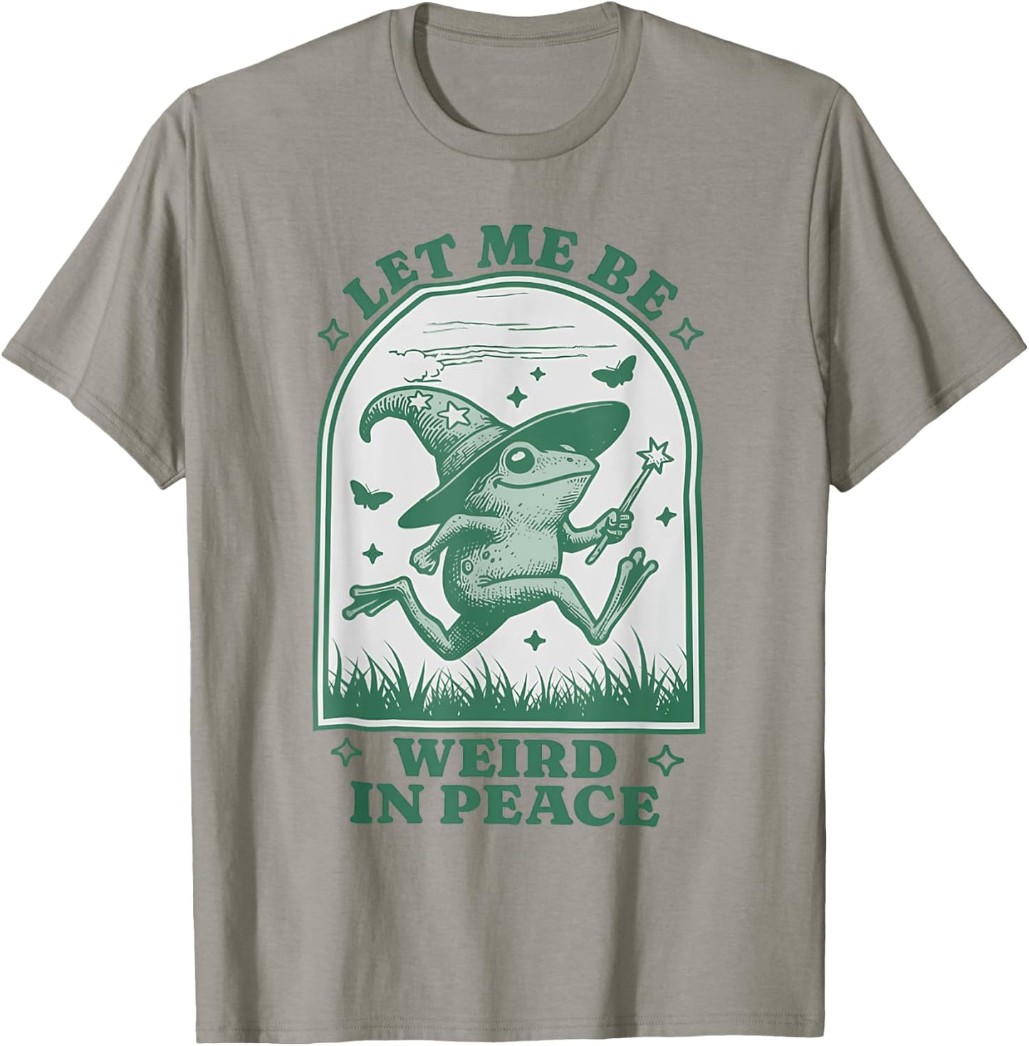Let Me Be Weird In Peace T-Shirt - T-Shirt | Sand