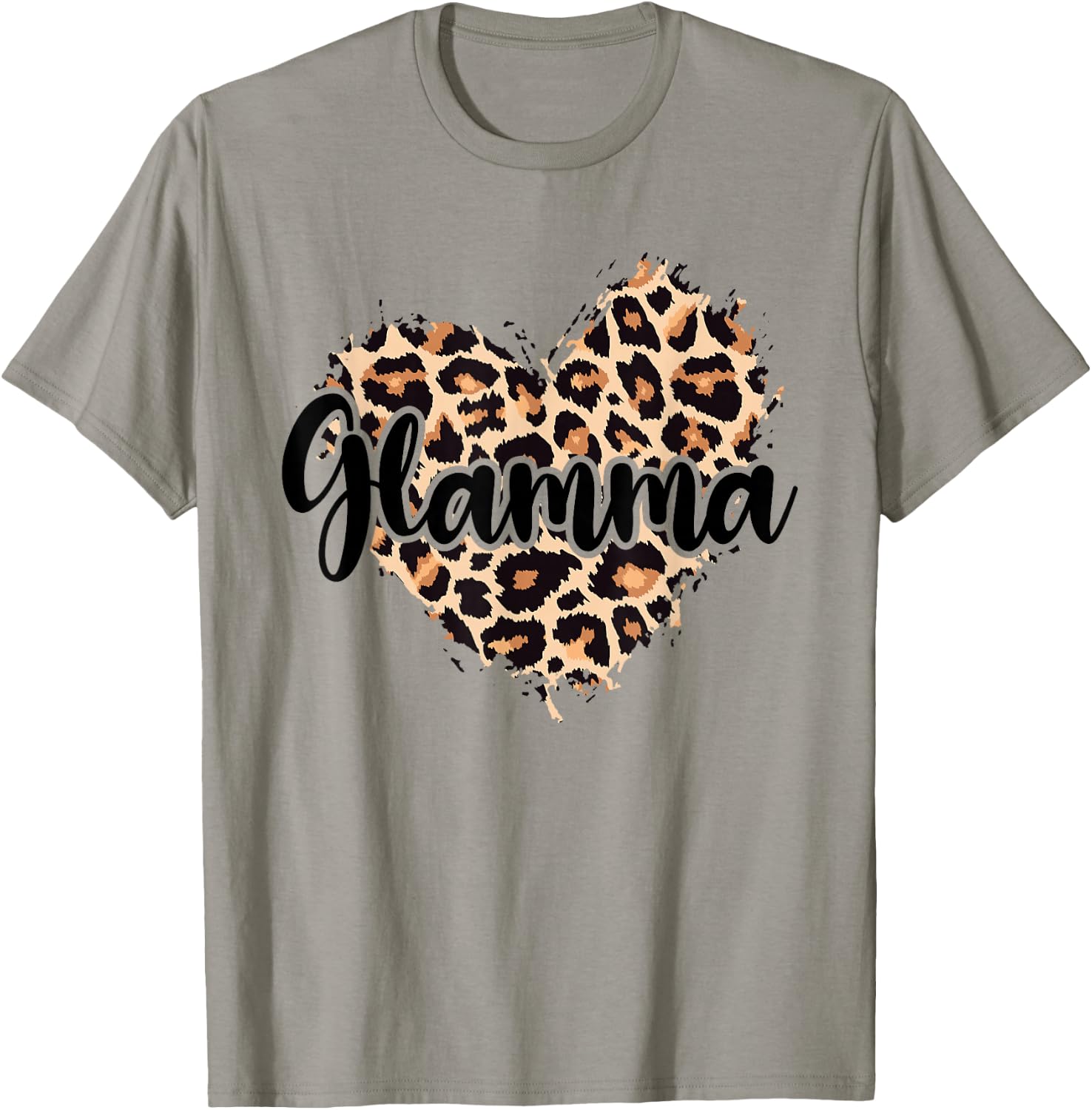 Glamma Leopard T-Shirt - T-Shirt | Sand
