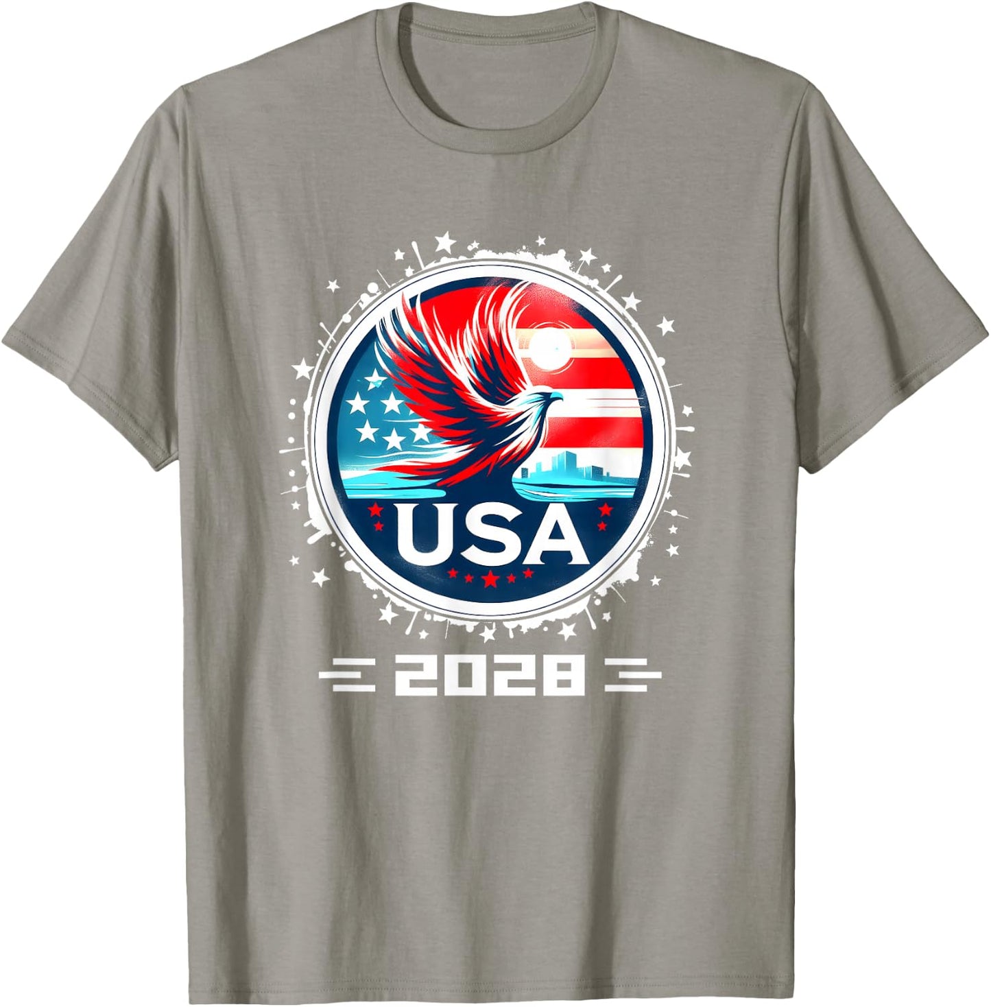 USA 2028 Go United States Sport USA Team 2028 USA T-Shirt - T-Shirt | Sand