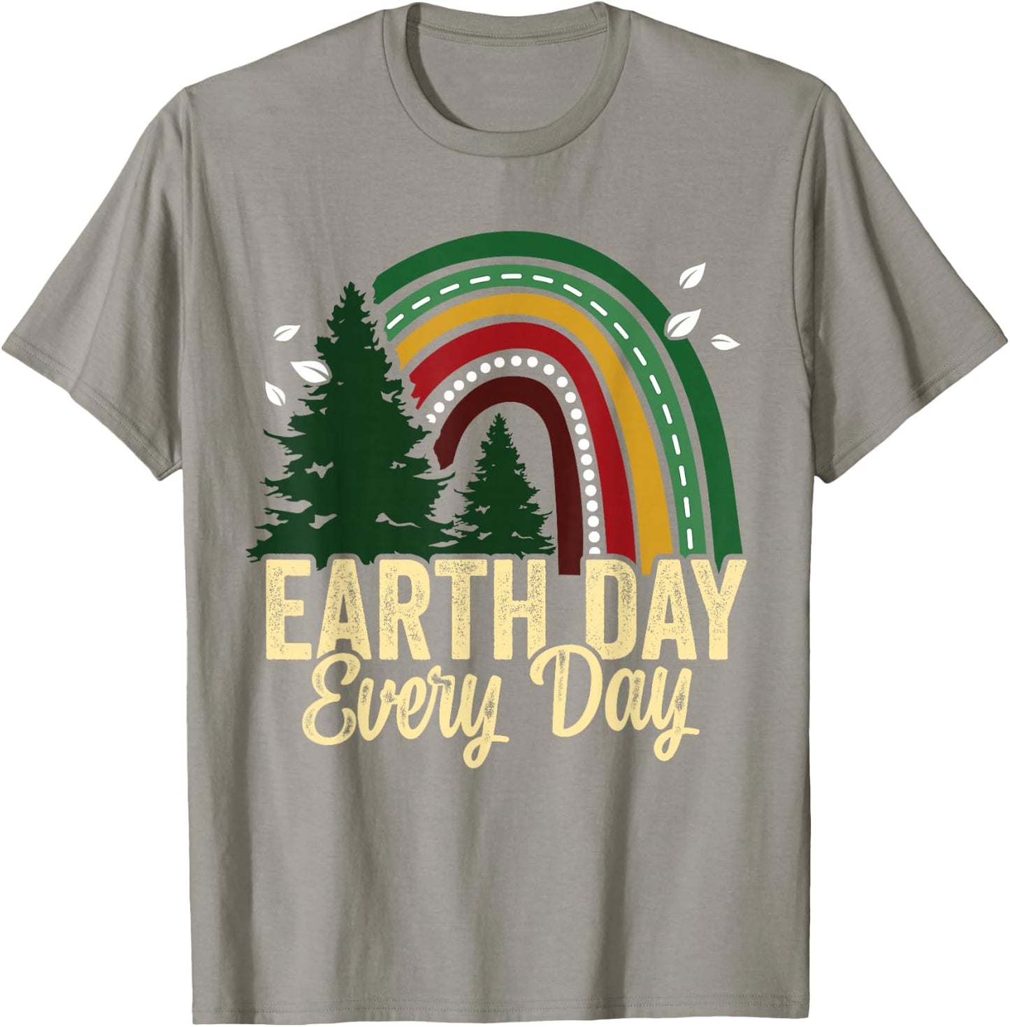 Earth Day Everyday Awareness Planet Animal Men Women Kids T-Shirt - T-Shirt | Sand