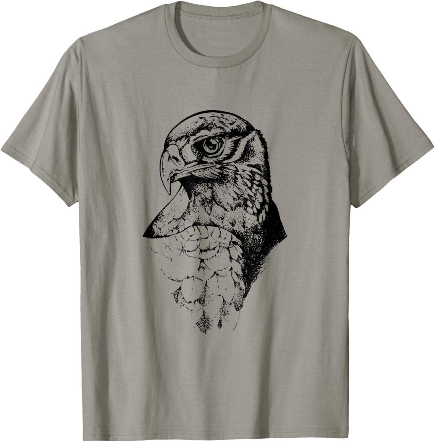 Red-Tailed Hawk Shirt T-Shirt - T-Shirt | Sand
