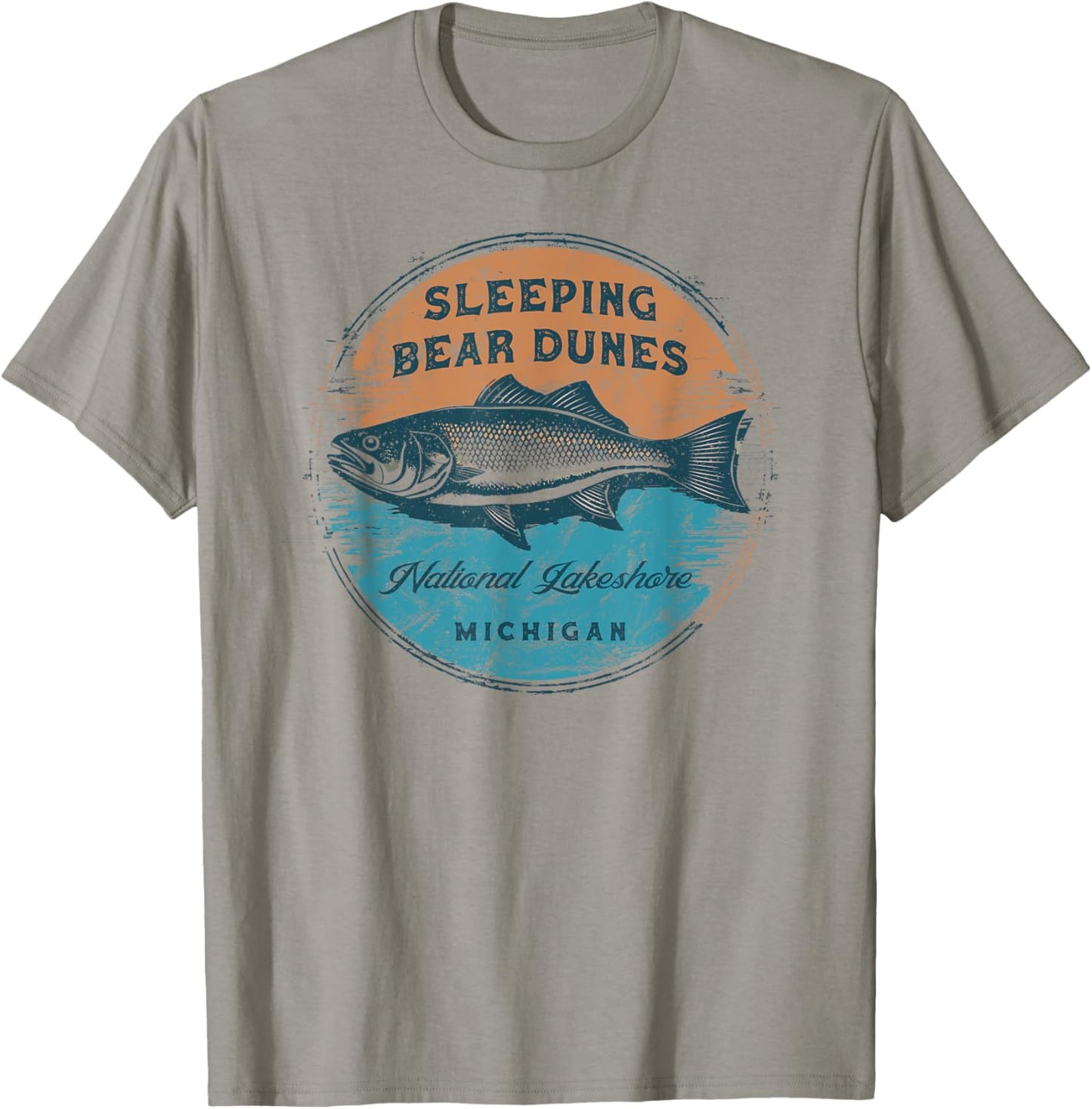 Sleeping Bear Dunes National Lakeshore Michigan Vintage T-Shirt - T-Shirt | Sand