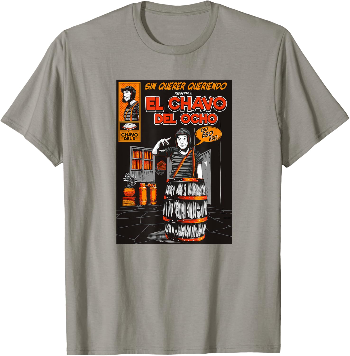 El Chavo - Colorful Desings for Kids, Teen, Women & Men T-Shirt - T-Shirt | Sand