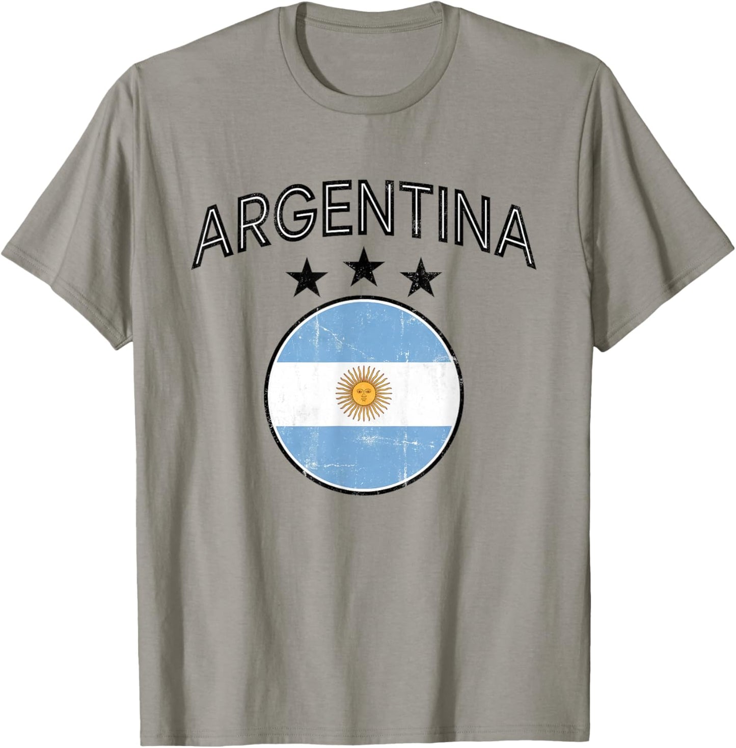 Argentina Flag Argentina Gift Hispanic Heritage Argentinian T-Shirt - T-Shirt | Sand