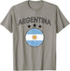 Argentina Flag Argentina Gift Hispanic Heritage Argentinian T-Shirt - T-Shirt | Sand
