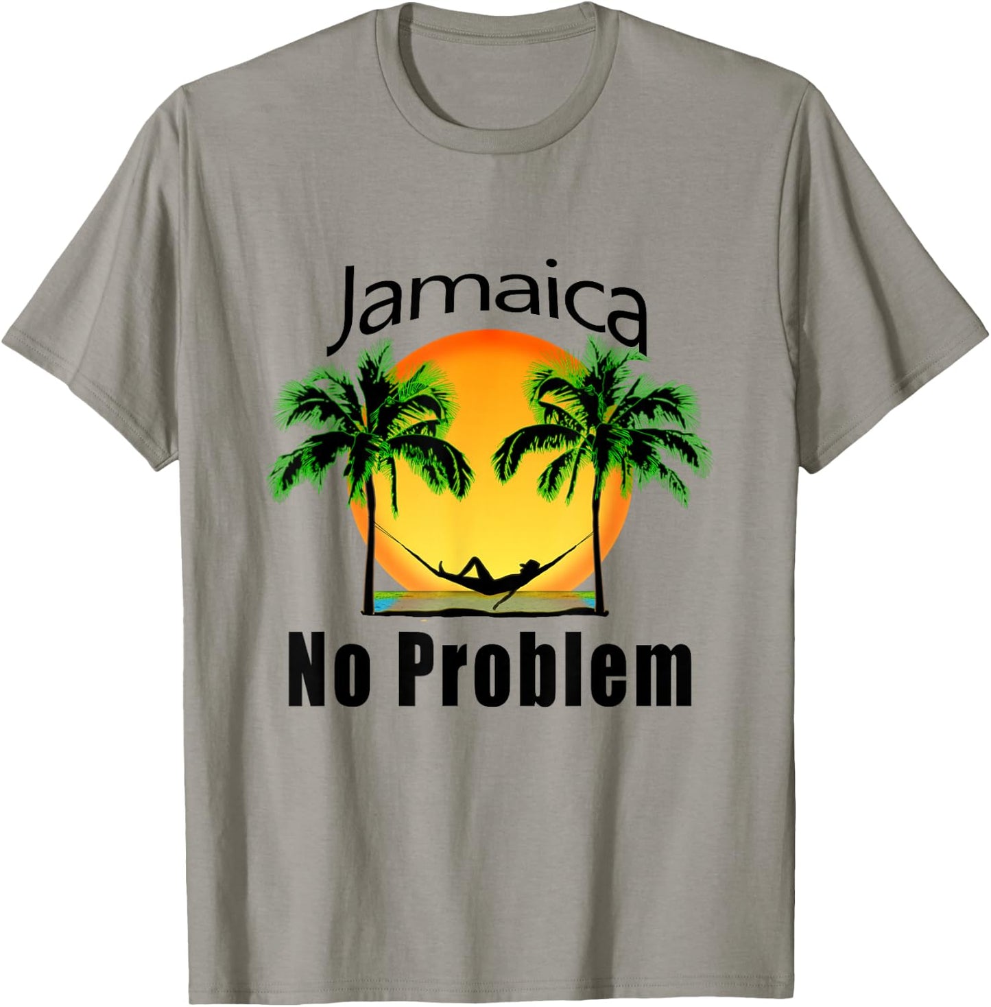 Jamaica Vacation No Problem T-Shirt - T-Shirt | Sand