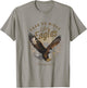 Soar on Wings like Eagles Isaiah 40:31 Eagle Design T-Shirt - T-Shirt | Sand