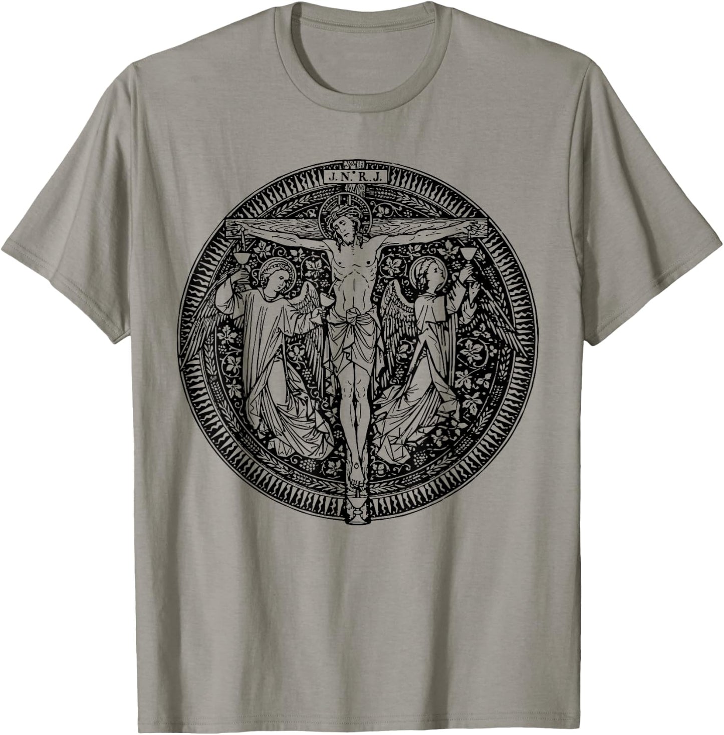 Devotion to Most Precious Blood of Jesus Christ Catholic T-Shirt - T-Shirt | Sand