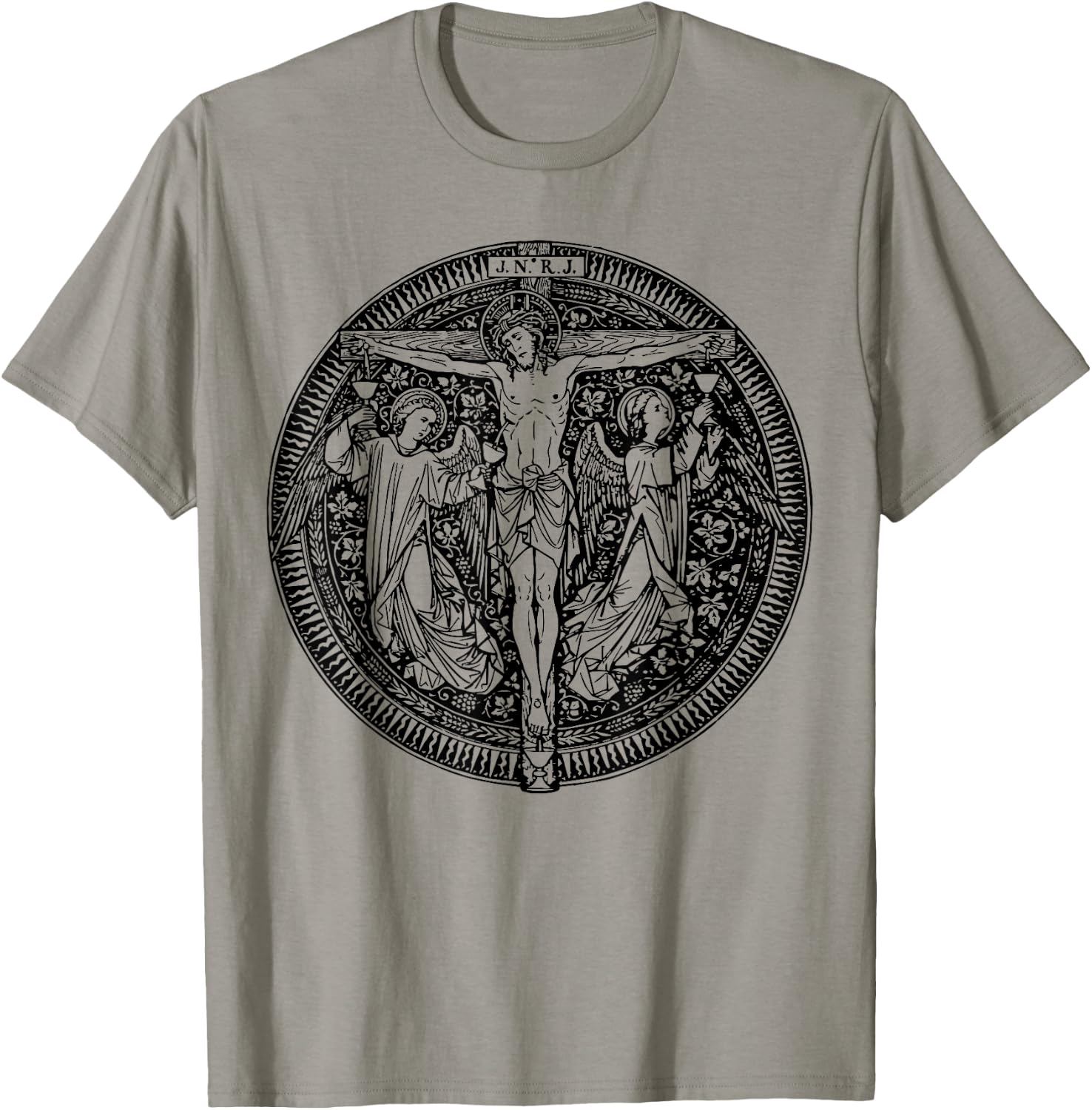 Devotion to Most Precious Blood of Jesus Christ Catholic T-Shirt - T-Shirt | Sand