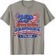 Happy Birthday America USA 250 Years Women Kids 4th of July T-Shirt - T-Shirt | Sand