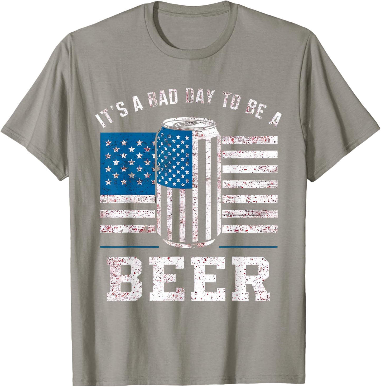Its A Bad Day To Be A Beer Shirt Red T-Shirt - T-Shirt | Sand