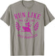 Run Like Mr Collins Just Proposed Vintage Design T-Shirt - T-Shirt | Sand