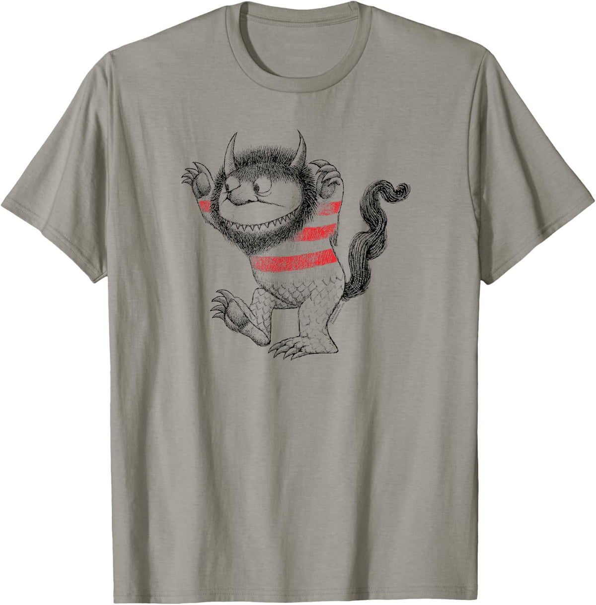 Where the Wild Things Are Carol Line Art T-Shirt - T-Shirt | Sand