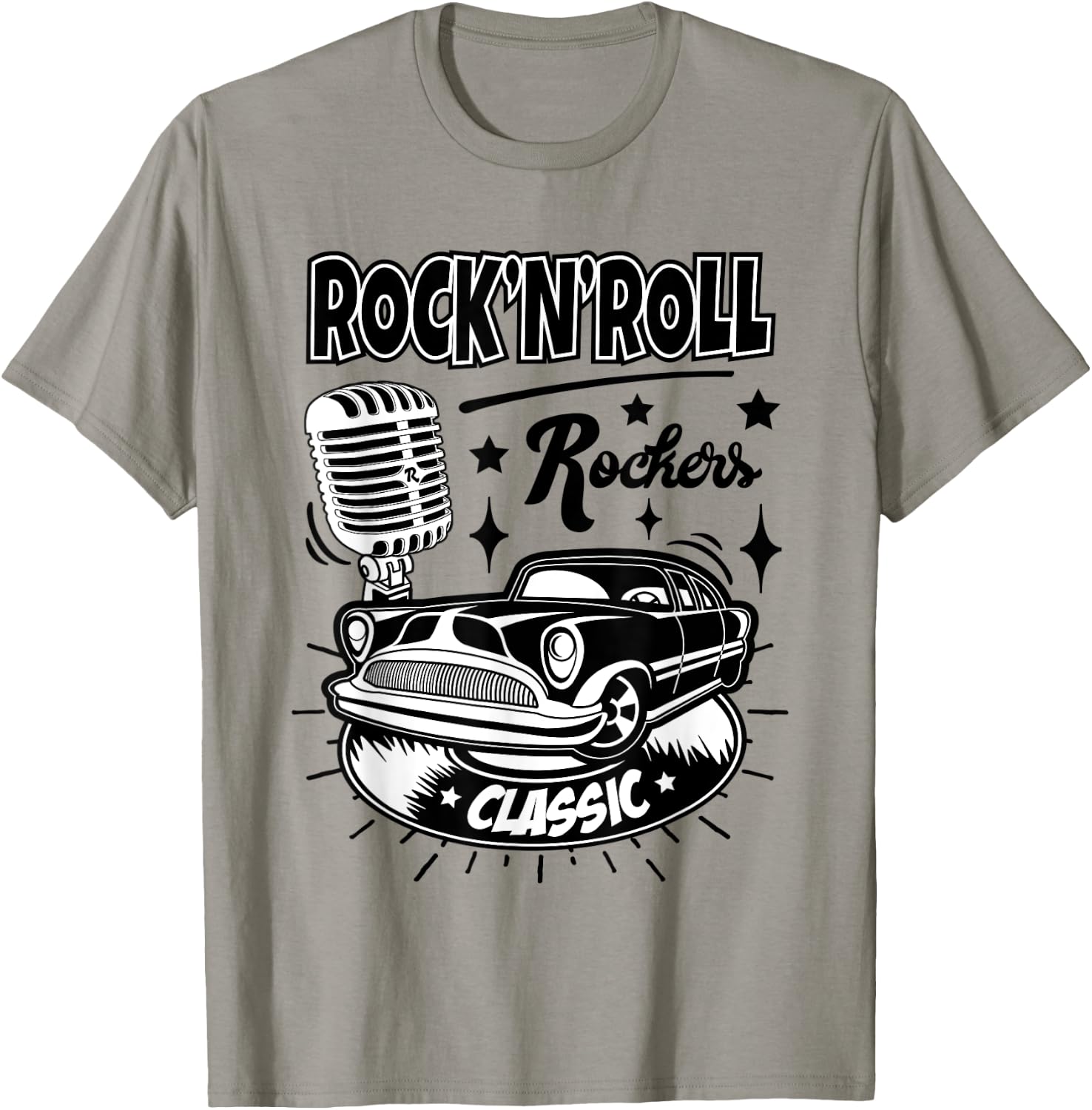 1950s Sock Hop Women Men Rockabilly 50s Costume Doo Wop 60s T-Shirt - T-Shirt | Sand