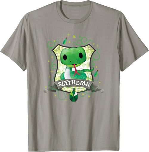 Harry Potter Watercolor Slytherin Crest