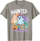 Haunted By My TBR Funny Book Lovers Ghost Halloween Bookworm T-Shirt - T-Shirt | Sand
