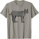 Bobcat Wildlife Shirt Sprit Animal for Kids Men Women T-Shirt - T-Shirt | Sand