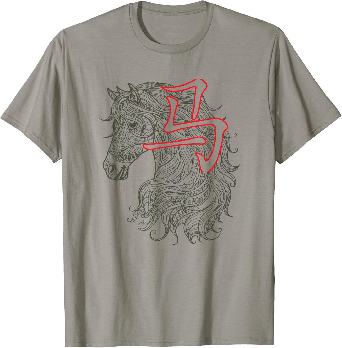 Chinese Lunar New Year Of The Horse 2026 Vietnamese Tet T-Shirt - T-Shirt | Sand