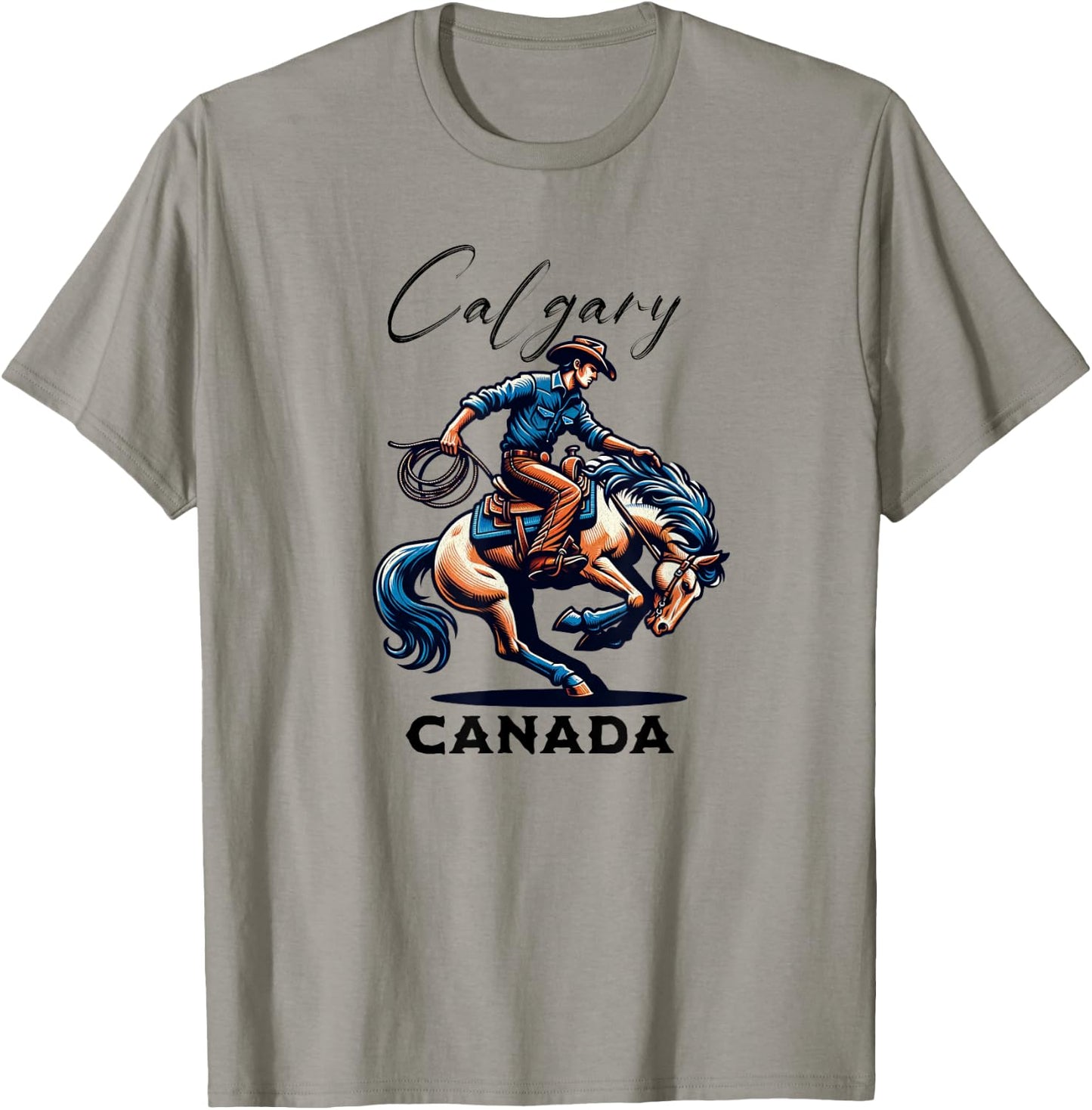 Calgary Canada Rodeo T-Shirt - T-Shirt | Sand