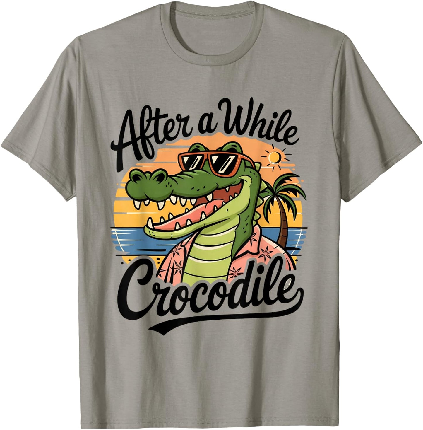 After A While Crocodile T-Shirt - T-Shirt | Sand