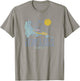 Peanuts - Snoopy Surfing Honolulu Hawaii White T-Shirt - T-Shirt | Sand