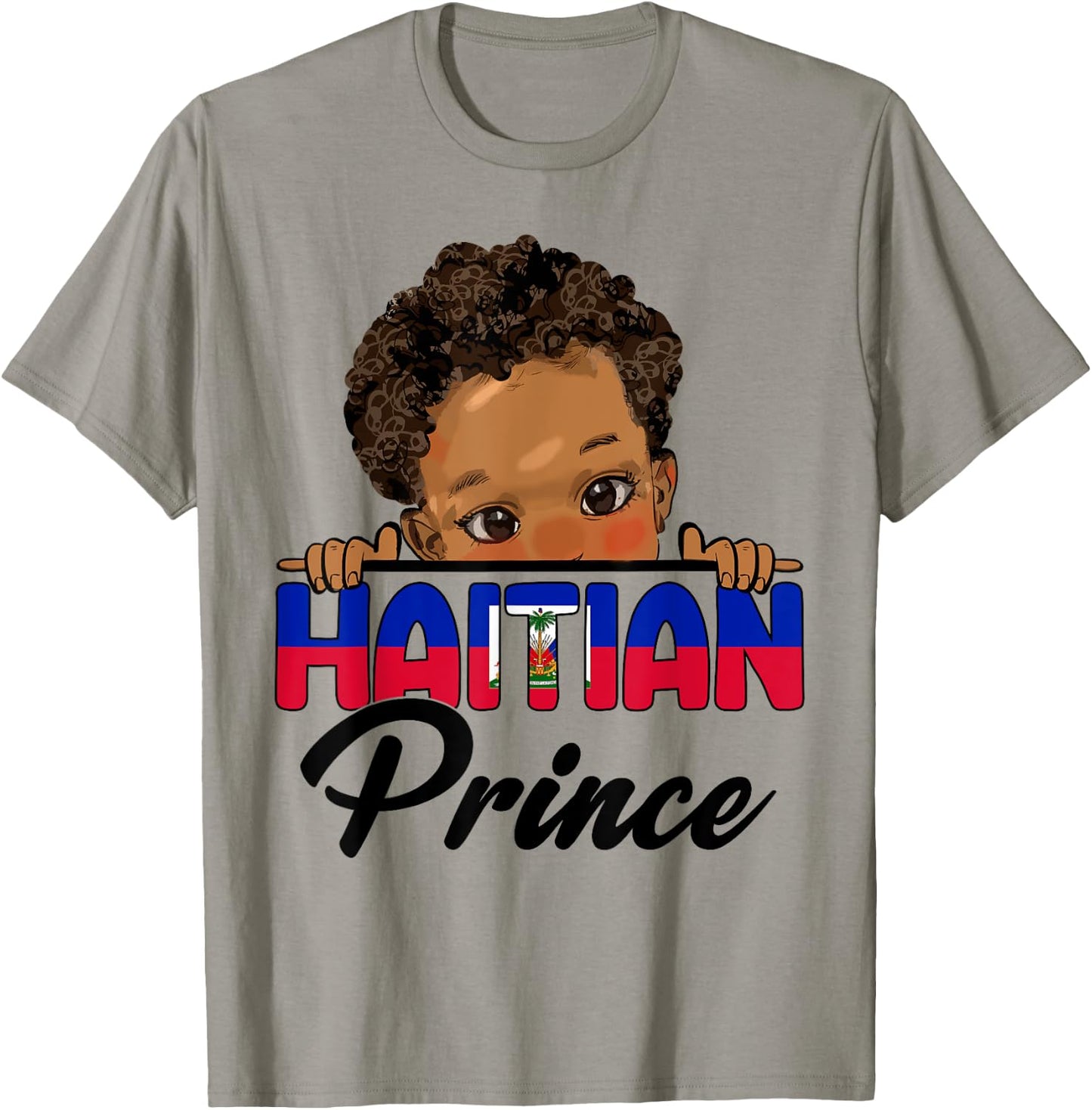 Haitian Prince Hispanic Heritage Month Latina Haiti Boys T-Shirt - T-Shirt | Sand