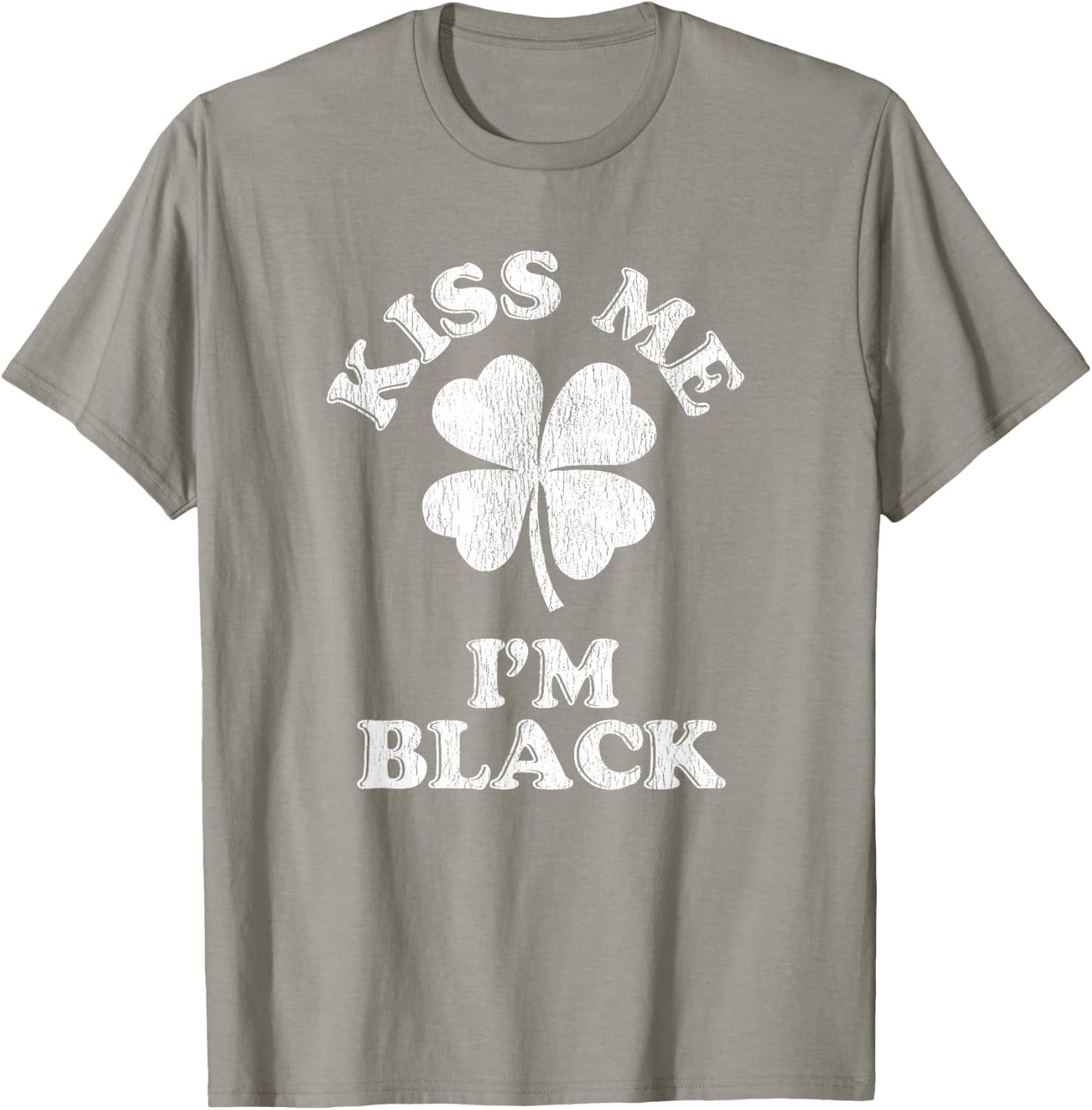 Kiss Me I'm Black T-Shirt - T-Shirt | Sand