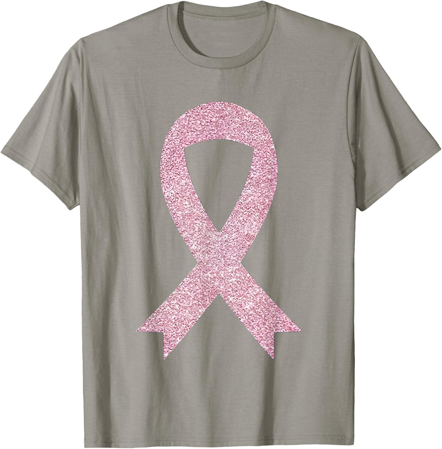 Breast Cancer Pink Ribbon T-Shirt - T-Shirt | Sand