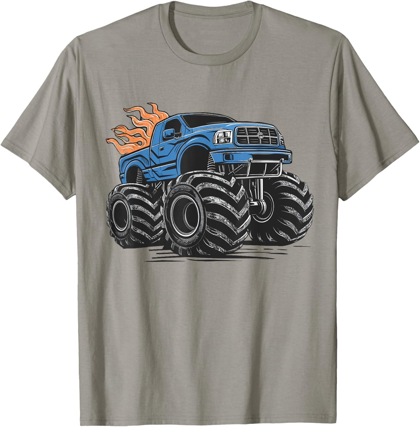 Monster Truck for toddlers Youth & Adults T-Shirt - T-Shirt | Sand