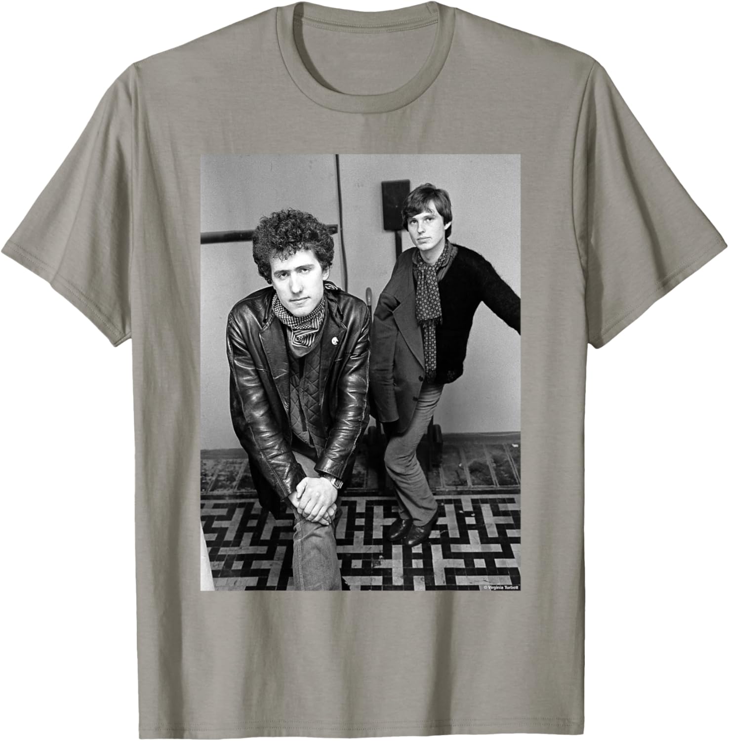 OMD Orchestral Manoeuvres In The Dark By Virginia Turbett T-Shirt - T-Shirt | Sand