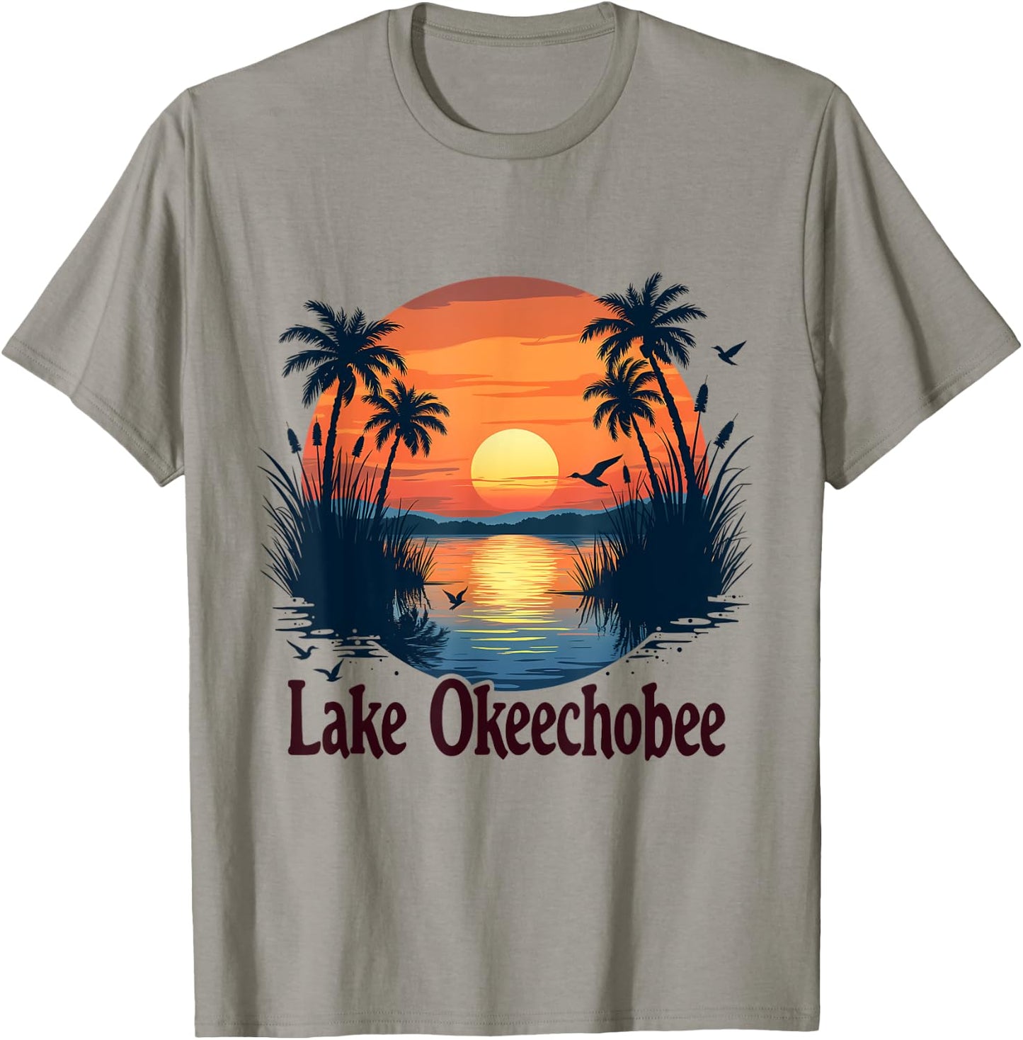 Lake Okeechobee T-Shirt - T-Shirt | Sand