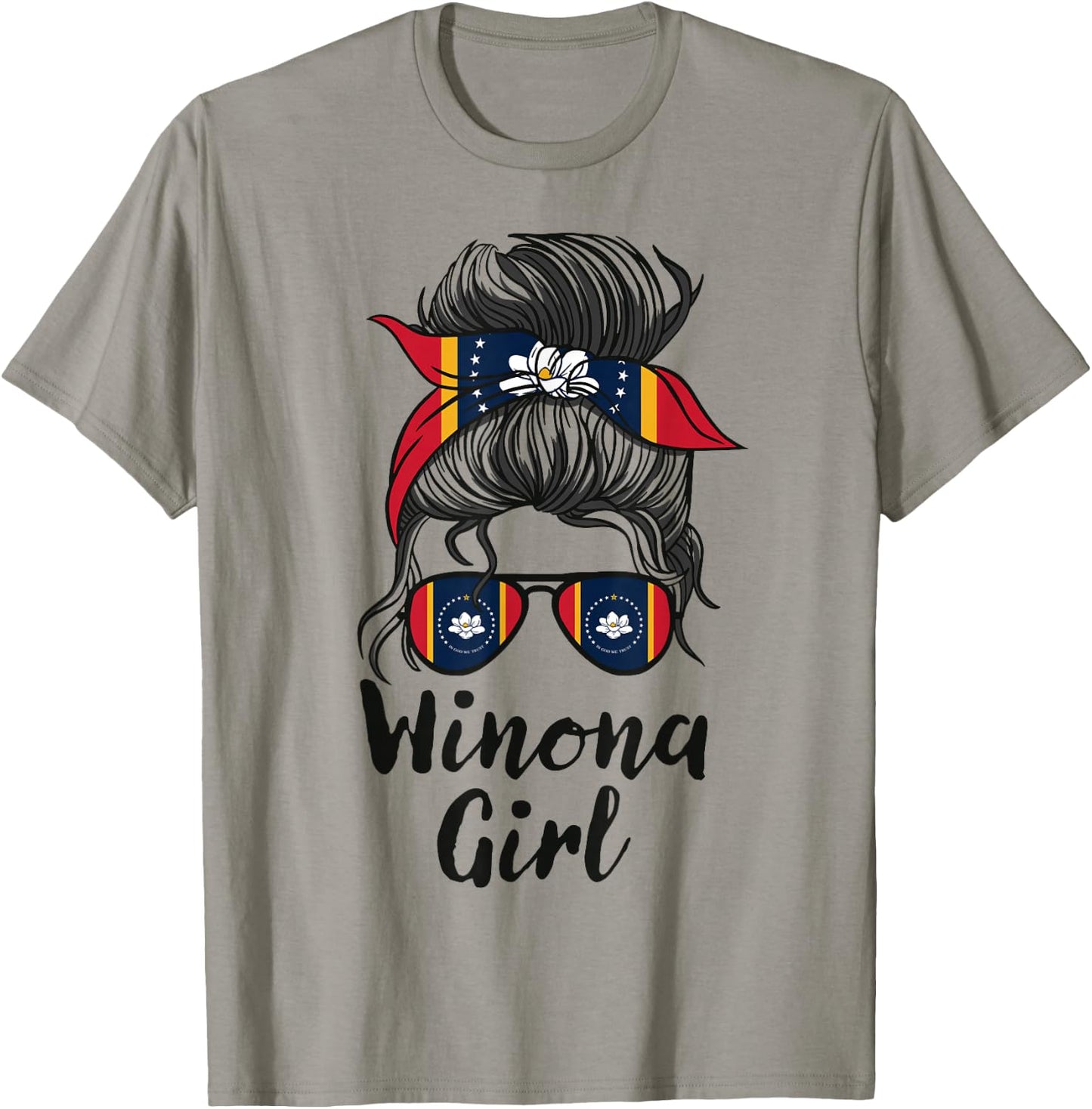 Winona Mississippi Women Girl T-Shirt - T-Shirt | Sand