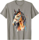 Native American Wild Horse T-Shirt - T-Shirt | Sand