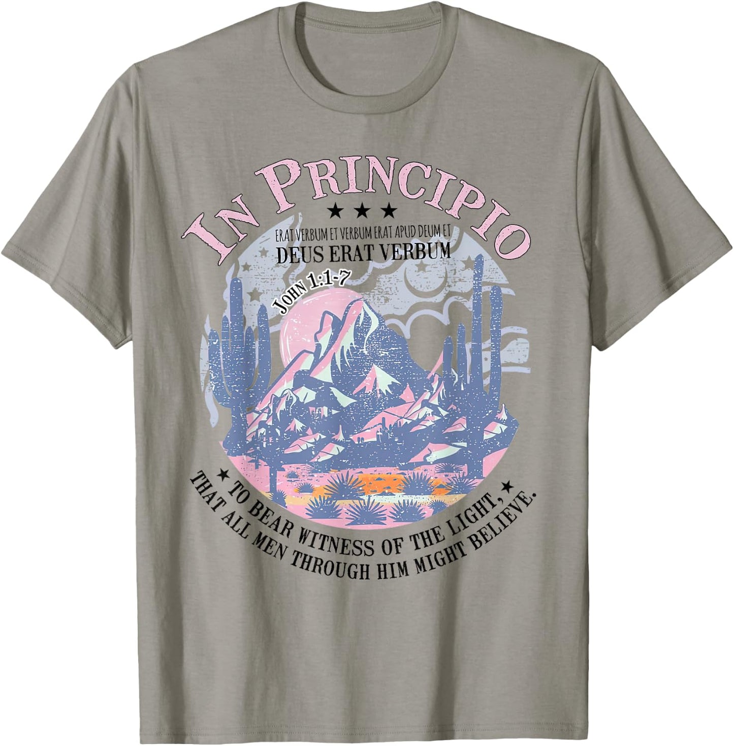 Classical Conversations CC Tutor Cycle 3 In Principio T-Shirt - T-Shirt | Sand