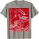 Distressed Japan Flag Sushi rice art sushi T-Shirt - T-Shirt | Sand