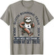Funny Vintage Sloth Running Team Marathon Runners Jogging T-Shirt - T-Shirt | Sand