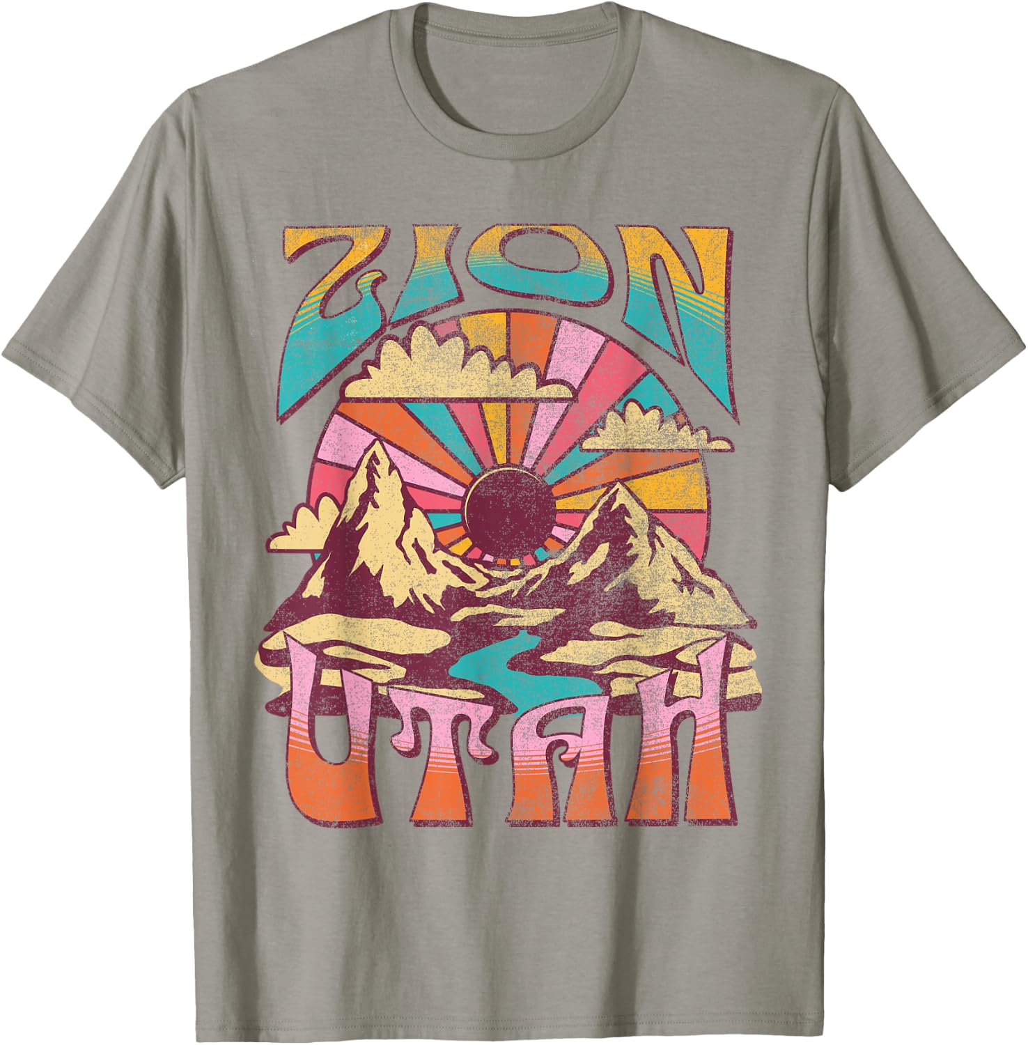 Zion National Park T-Shirt - T-Shirt | Sand
