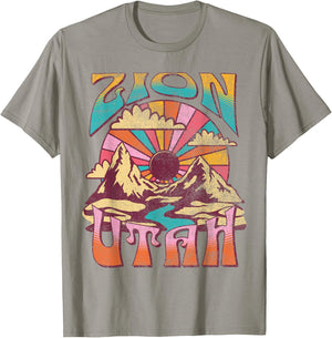 Zion National Park T-Shirt - T-Shirt | Sand