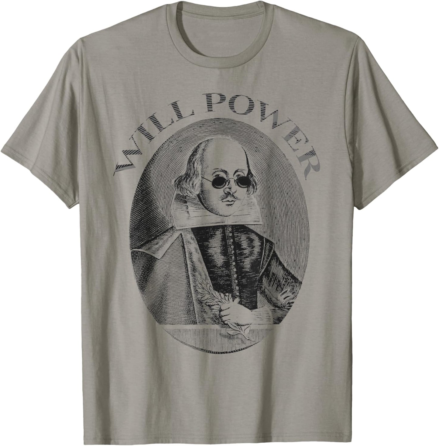 William Shakespeare WILL POWER T-Shirt - T-Shirt | Sand