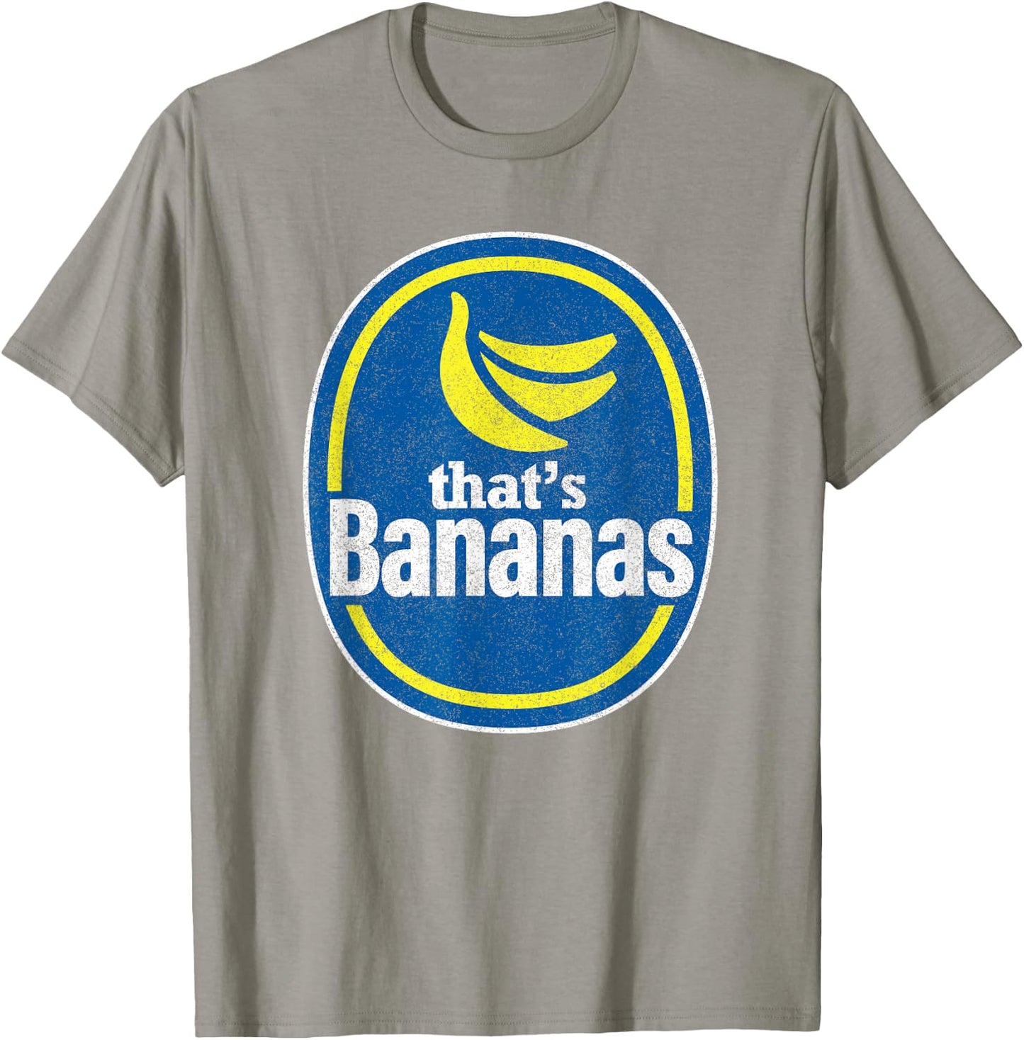 Retro Funny Pretend That's Bananas Halloween Costume Fruit T-Shirt - T-Shirt | Sand