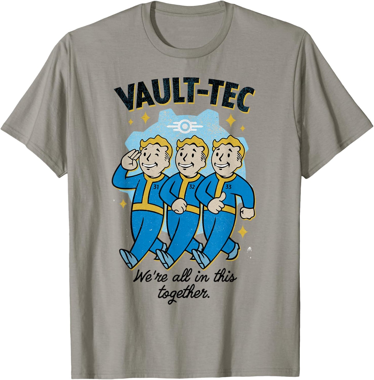 Fallout - We're all in this together T-Shirt - T-Shirt | Sand