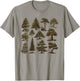 Retro Pine Tree Vintage Collage T-Shirt - T-Shirt | Sand