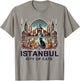 Istanbul, Turkey - City of Cats II T-Shirt - T-Shirt | Sand