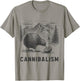 Funny Kiwi Bird Joke Cannibalism For Fruit Love Women Men T-Shirt - T-Shirt | Sand